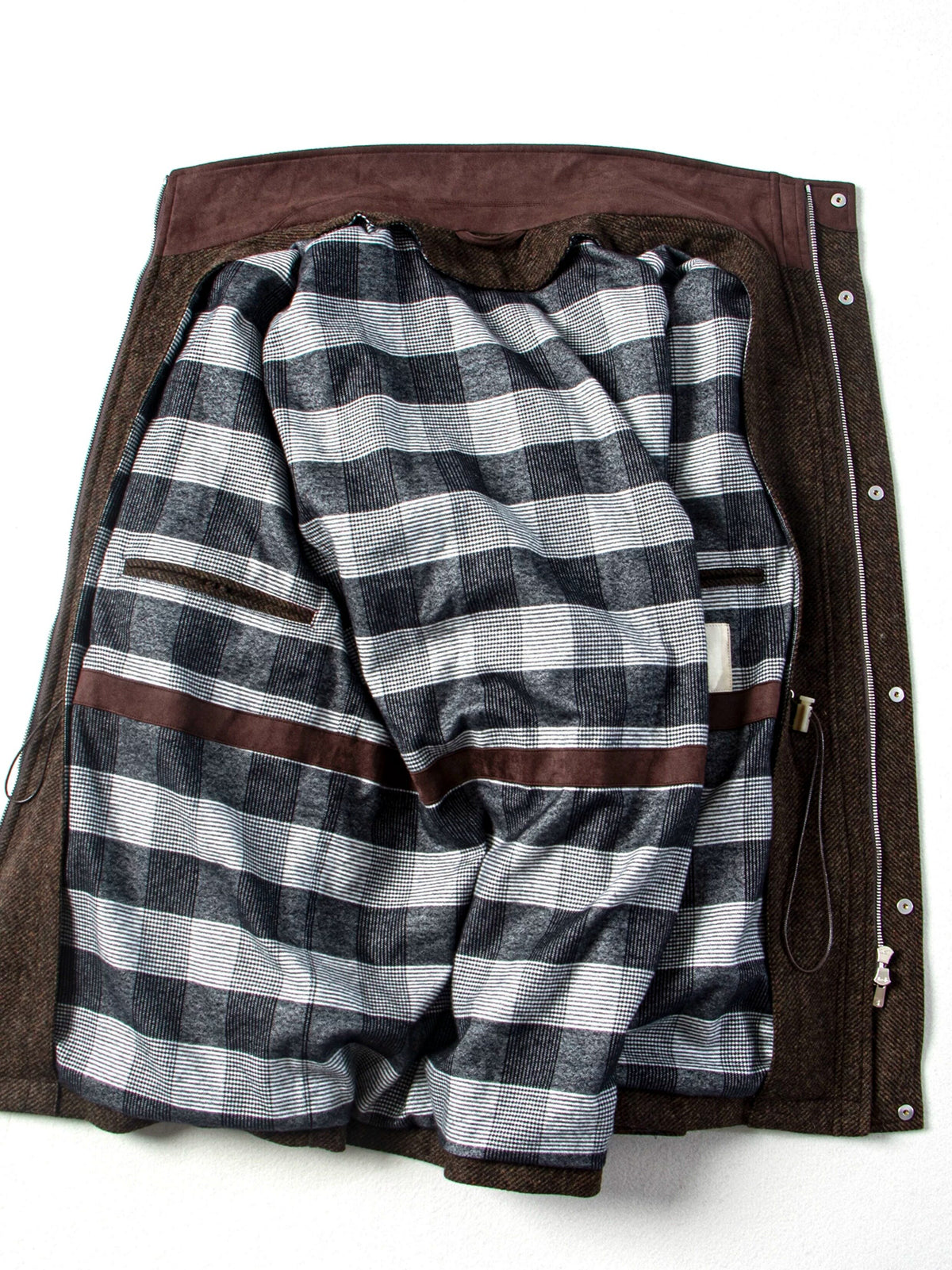 Wool Blend Safari Jacket – Drawstring Waist | Yamalinclothes