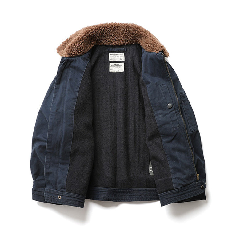 B15 Flight Jacket – Fleece Collar | Yamalinclothes