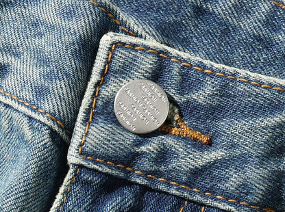 Washed Blue Jeans – Relaxed Straight Leg | Yamalinclothes