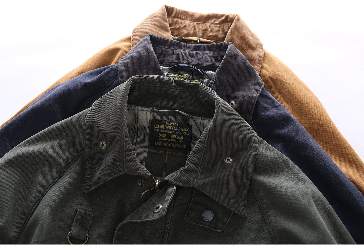 Canvas Double-Pocket Functional Jacket – Abrasion-Resistant Oversized Unisex – Japanese vintage | fall outfits 2026 | fall winter outfits | classy winter outfits | lazy comfy outfits | japanese streetwear | vintage workwear | yamalin clothes | Yamalinclothes