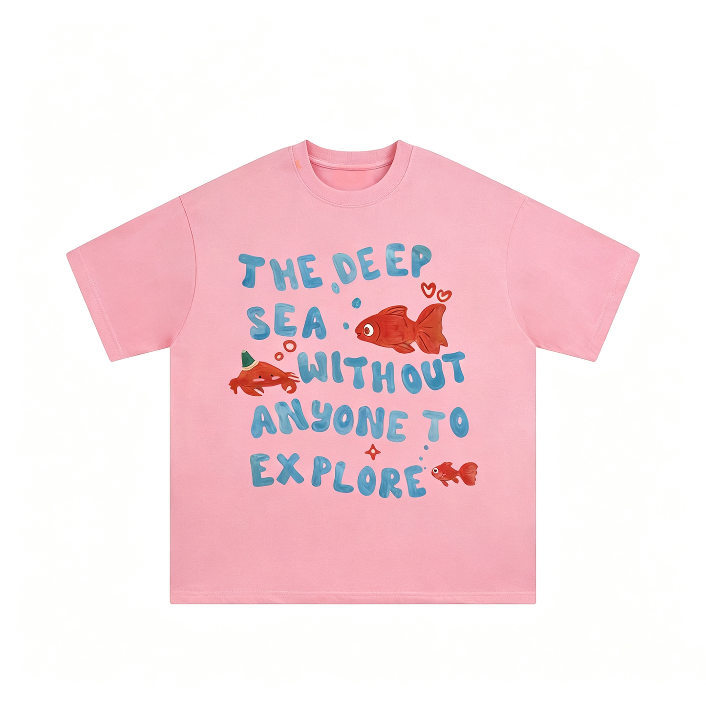 Alphabet Cartoon Print Loose T-Shirt – Vintage Unisex Casual Streetwear – Japanese vintage | yamalin clothes | Yamalinclothes