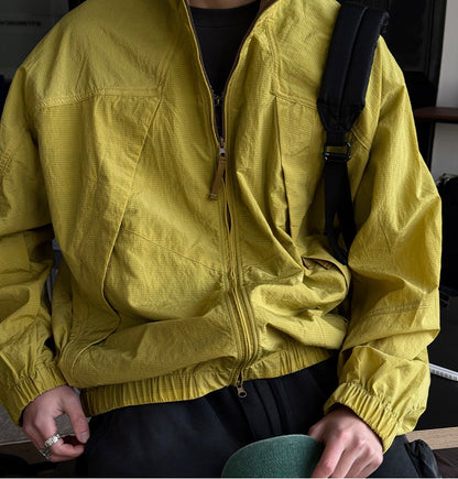 Quick-Dry Stand-Collar Outdoor Jacket – Mountain Oversized Unisex – Japanese vintage | fall outfits 2026 | fall winter outfits | classy winter outfits | lazy comfy outfits | japanese streetwear | vintage workwear | yamalin clothes | Yamalinclothes