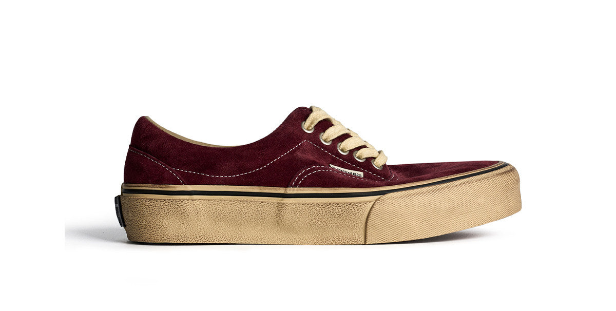 suede low-top canvas shoes Thick-soled vulcanized shoes Retro Japanese trendy men's and women's crestboard shoes 2025