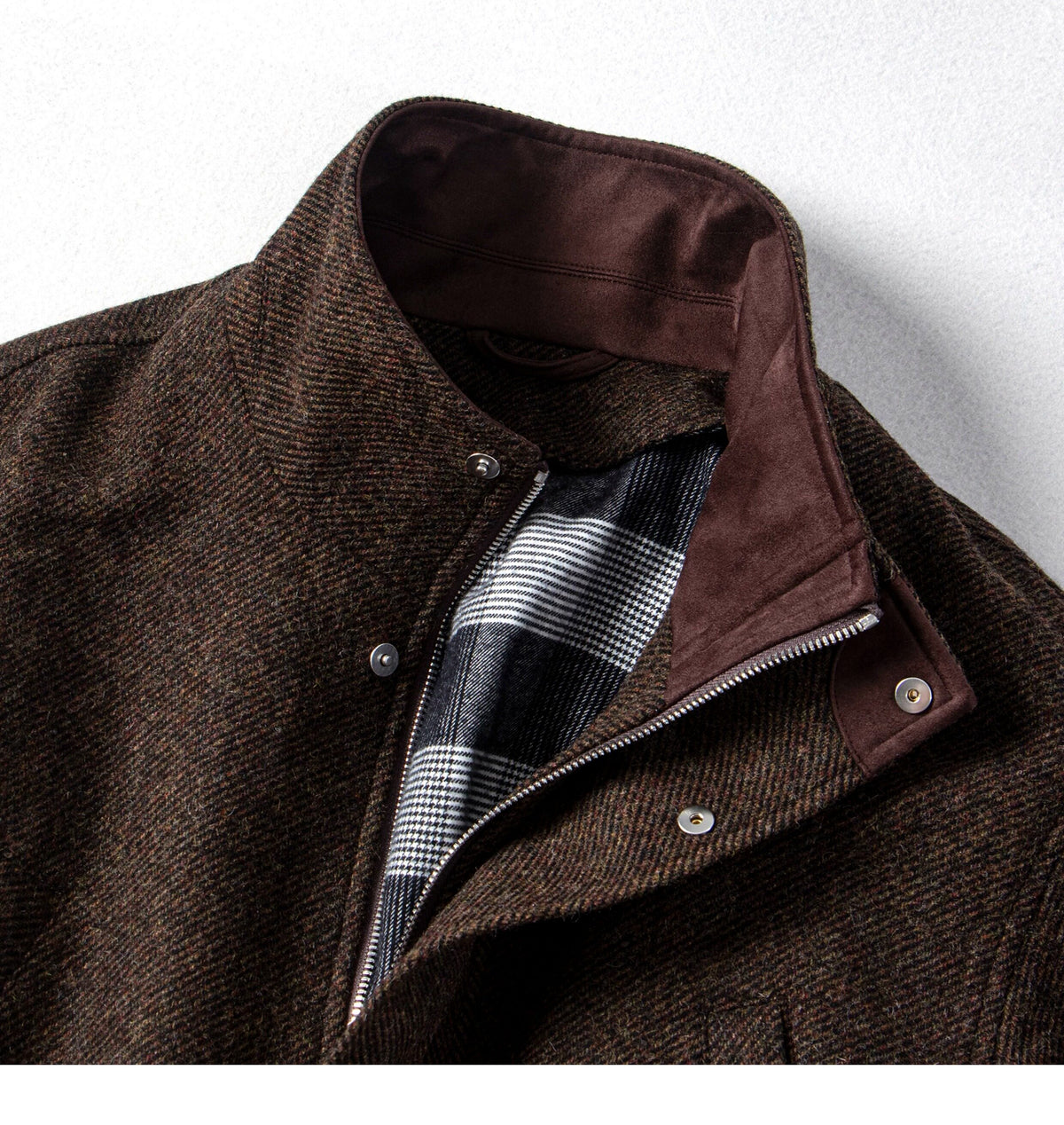 Wool Blend Safari Jacket – Drawstring Waist | Yamalinclothes
