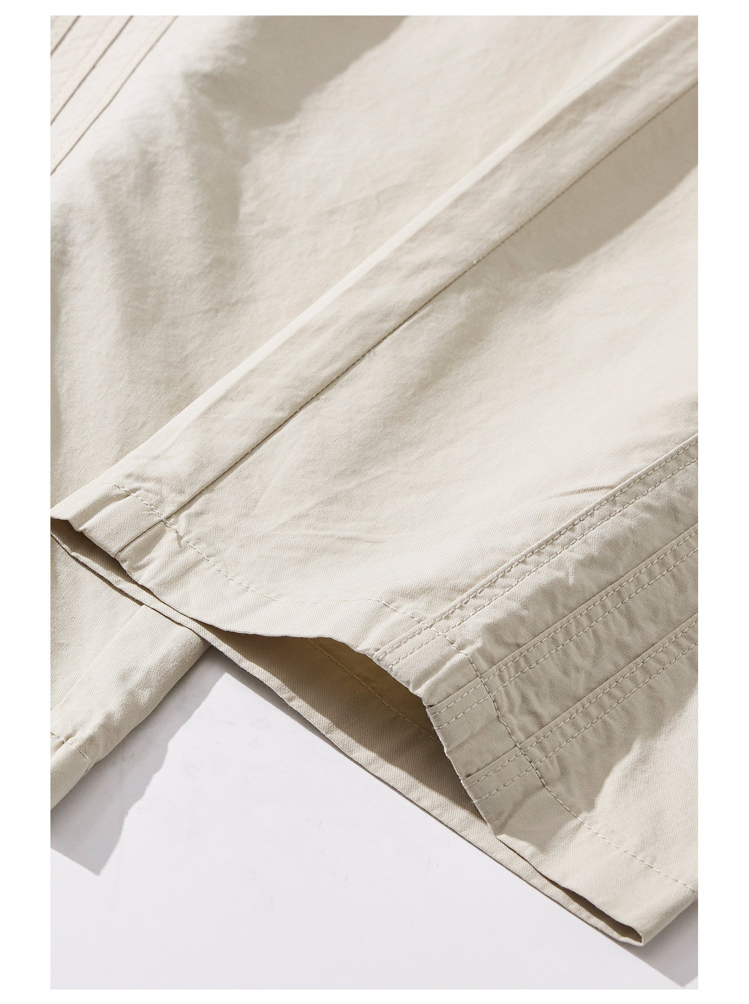 2026 Spring/Summer 170g Lightweight Japanese Cotton Straight Slacks Men's Wide-Leg Anti-Wrinkle Cargo Pants | Japanese vintage | yamalin clothes | Yamalinclothes