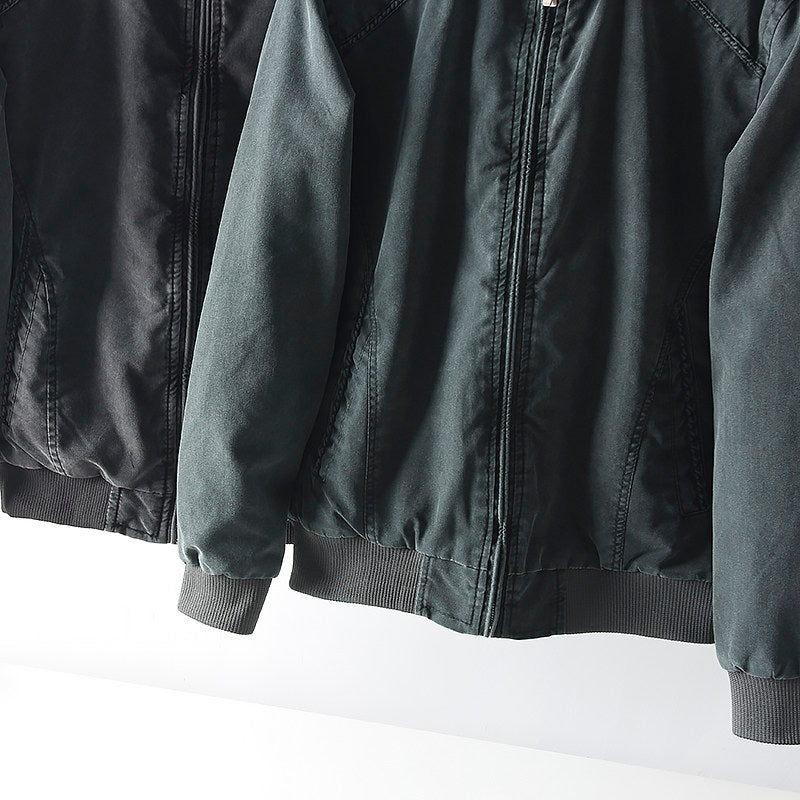 Quilted Stand-Collar Cotton Jacket – Light Warm Oversized Unisex – Japanese vintage | fall outfits 2026 | fall winter outfits | classy winter outfits | lazy comfy outfits | japanese streetwear | vintage workwear | yamalin clothes | Yamalinclothes