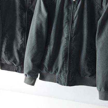 Quilted Stand-Collar Cotton Jacket – Light Warm Oversized Unisex – Japanese vintage | fall outfits 2026 | fall winter outfits | classy winter outfits | lazy comfy outfits | japanese streetwear | vintage workwear | yamalin clothes | Yamalinclothes