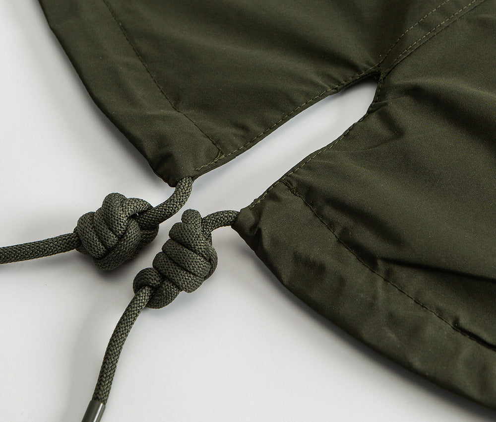 M65 Military Midi Trench Coat – Oversized Unisex Parka Jacket