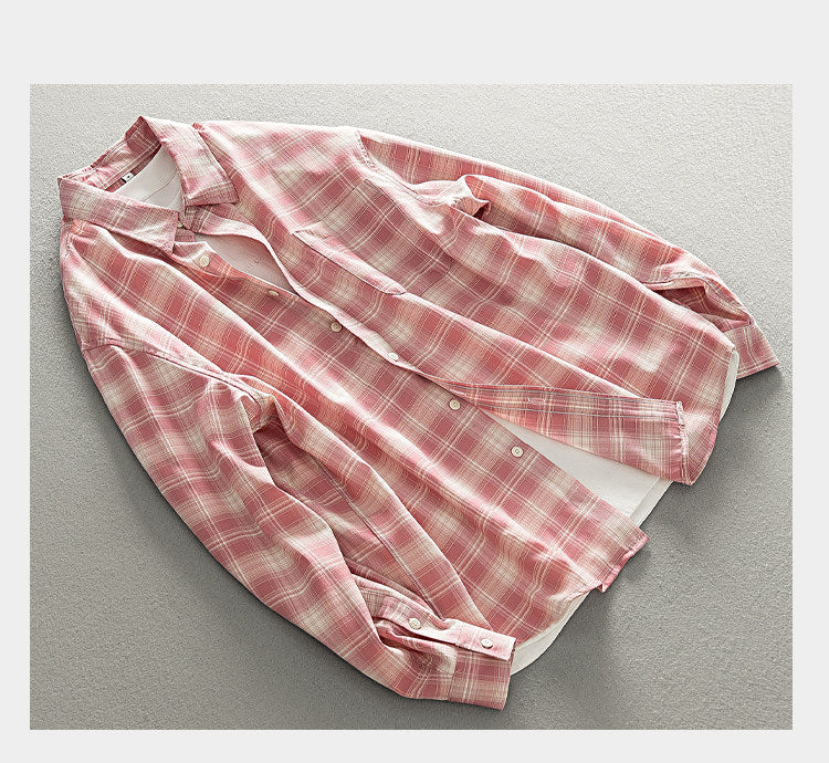 Plaid Shirt – Relaxed Fit & Chest Pocket | Yamalinclothes