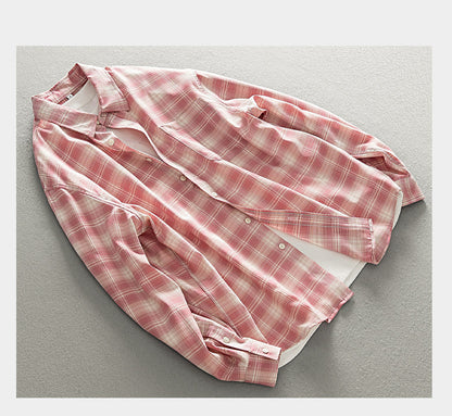Plaid Shirt – Relaxed Fit & Chest Pocket | Yamalinclothes