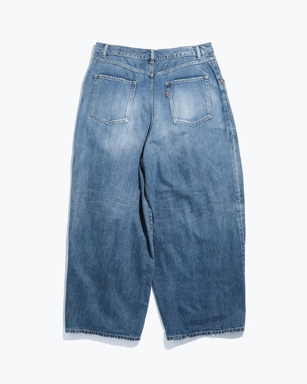Japanese Retro Washed Balloon Wide-Leg Denim Trousers – Loose Cropped Unisex Streetwear – Japanese vintage | yamalin clothes | Yamalinclothes