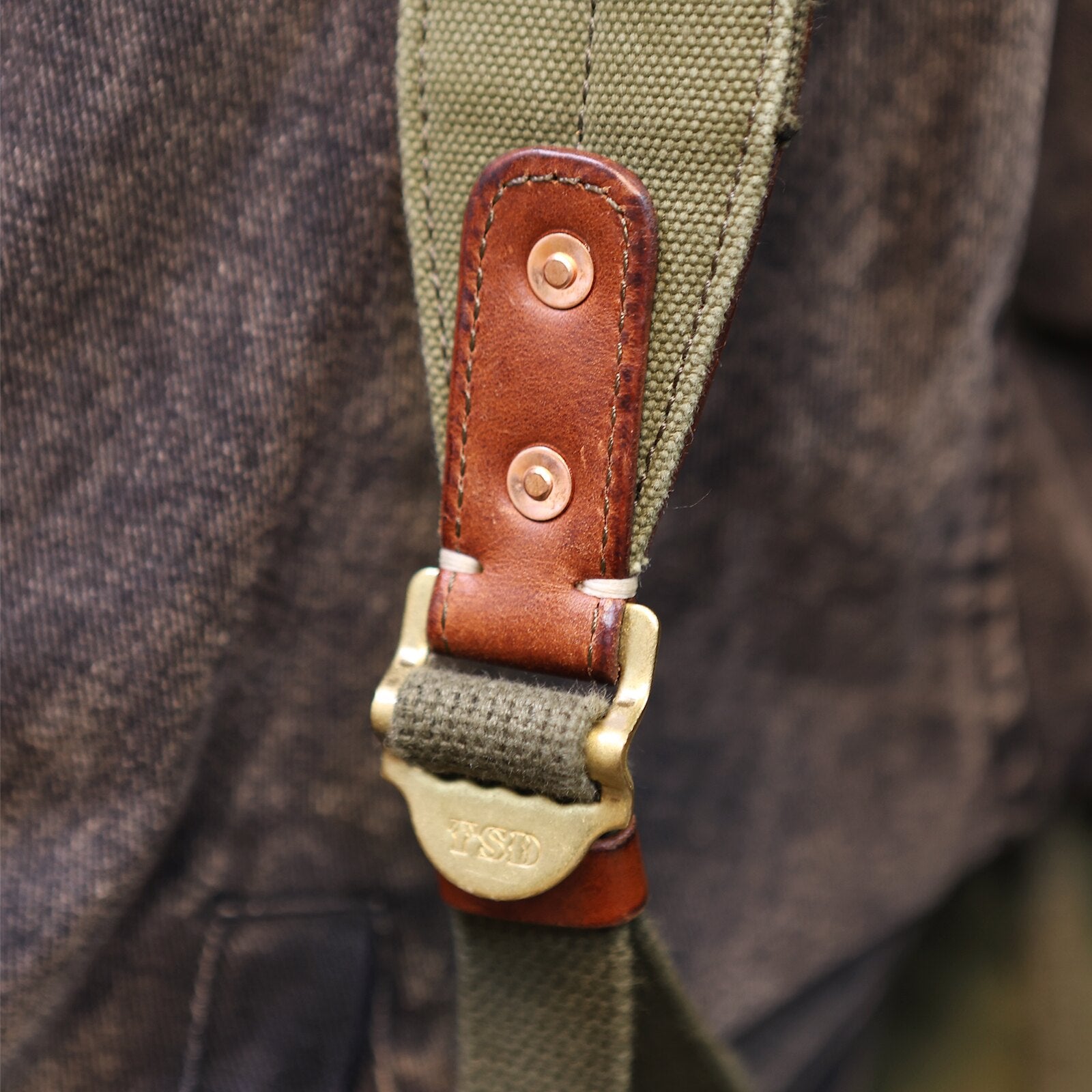 WWII Military Canvas Backpack – 20oz Heavyweight Vintage – Japanese vintage | yamalin clothes | Yamalinclothes