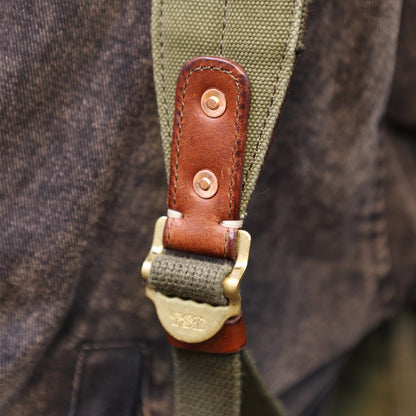 WWII Military Canvas Backpack – 20oz Heavyweight Vintage – Japanese vintage | yamalin clothes | Yamalinclothes
