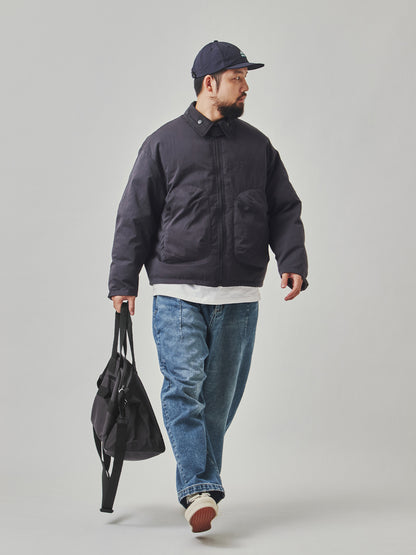 Reversible Plaid Cotton Jacket - Thick Double-Sided Multi-Pocket Coat (Men)