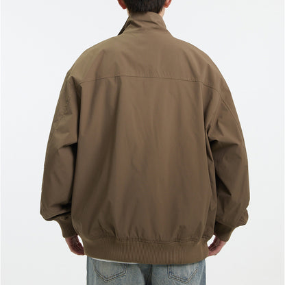 Autumn and winter American flying Harrington jacket men's stand-up collar baseball couple khaki cleanfit padded jacket | Japanese vintage | yamalin clothes | Yamalinclothes