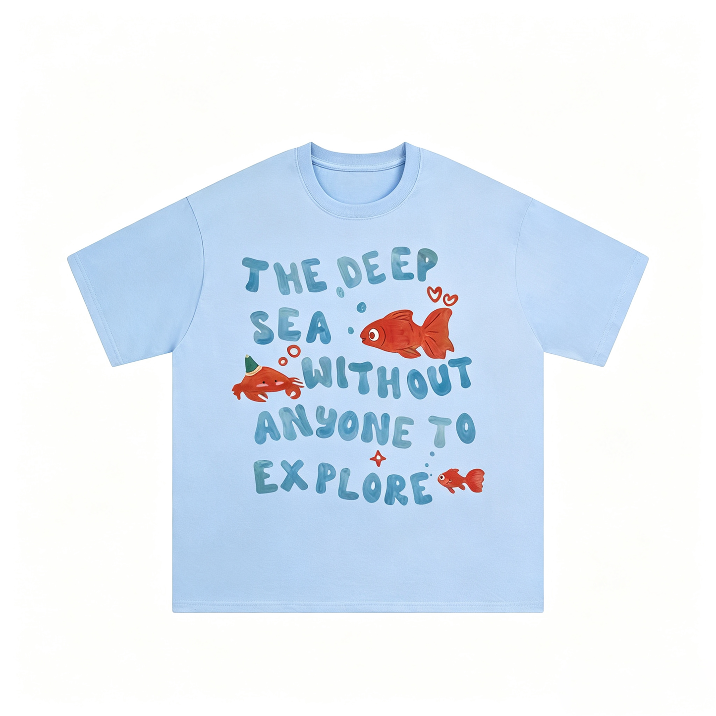 Alphabet Cartoon Print Loose T-Shirt – Vintage Unisex Casual Streetwear – Japanese vintage | yamalin clothes | Yamalinclothes