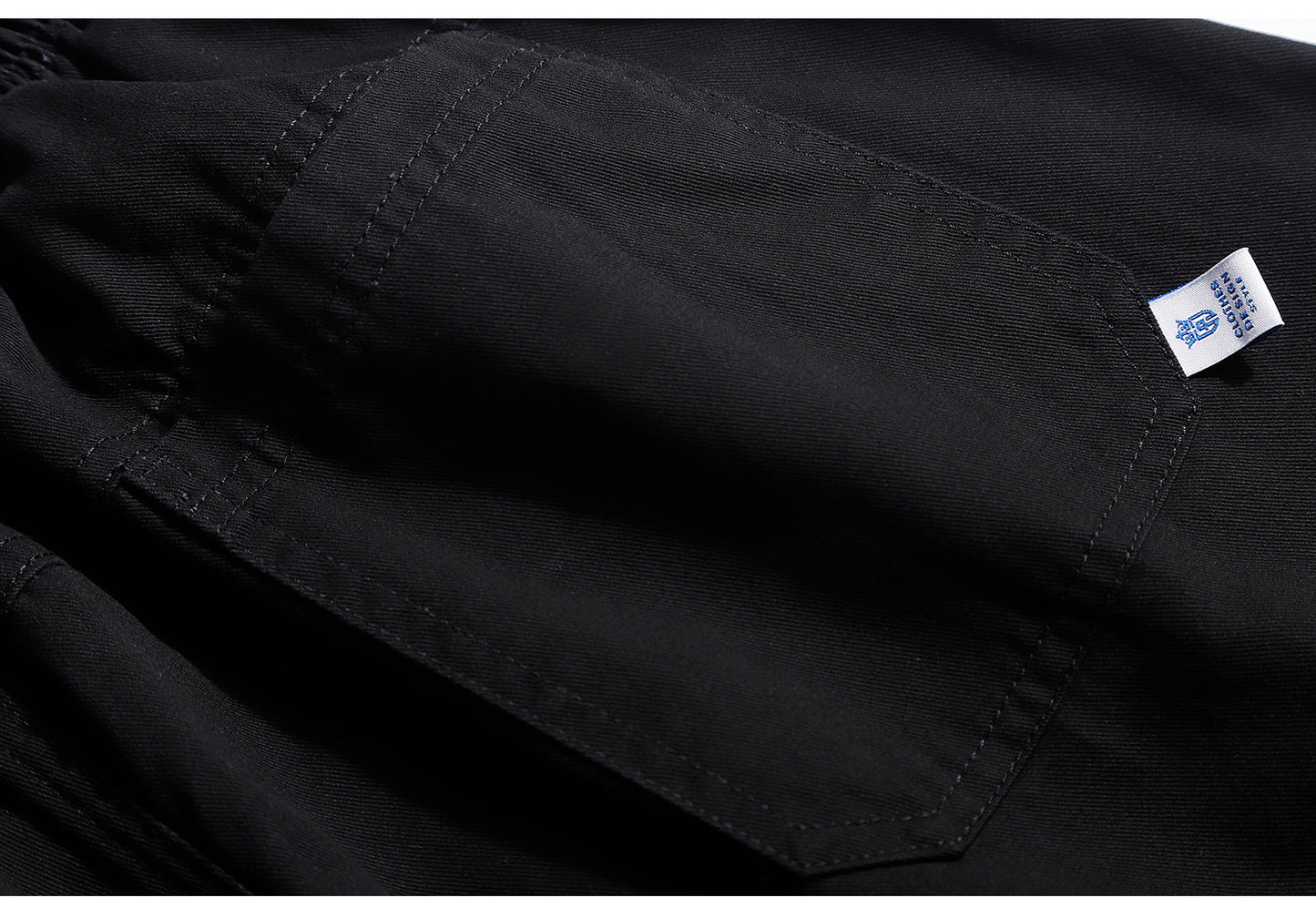 Paratrooper Cargo Pants – Loose Straight Drawstring Casual Trousers Men