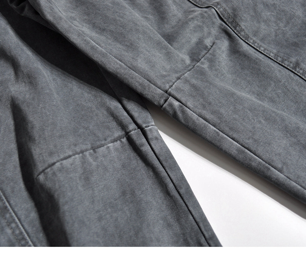Wide-Leg Cargo Pants – American Vintage Japanese Mountain Loose Unisex