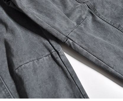Wide-Leg Cargo Pants – American Vintage Japanese Mountain Loose Unisex