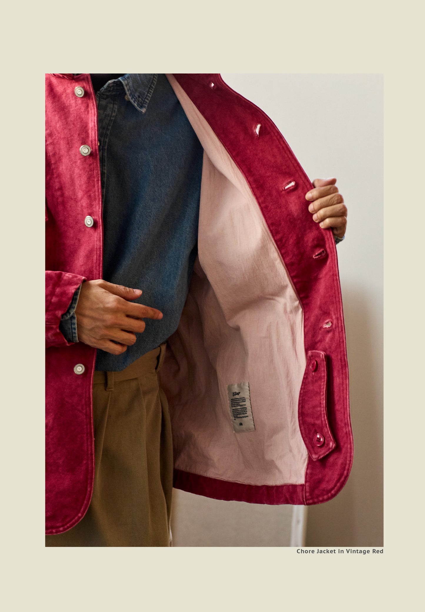 Chore Jacket - Yamalin Classic Heavy Wash French Workwear Cargo Jacket