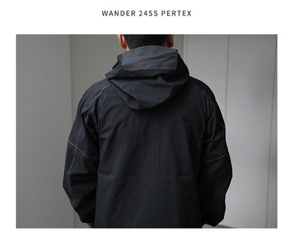 Japanese Outdoor 24SS Pertex Windproof Waterproof Casual Full Laminated 5-Color Jacket – Japanese vintage | yamalin clothes | Yamalinclothes