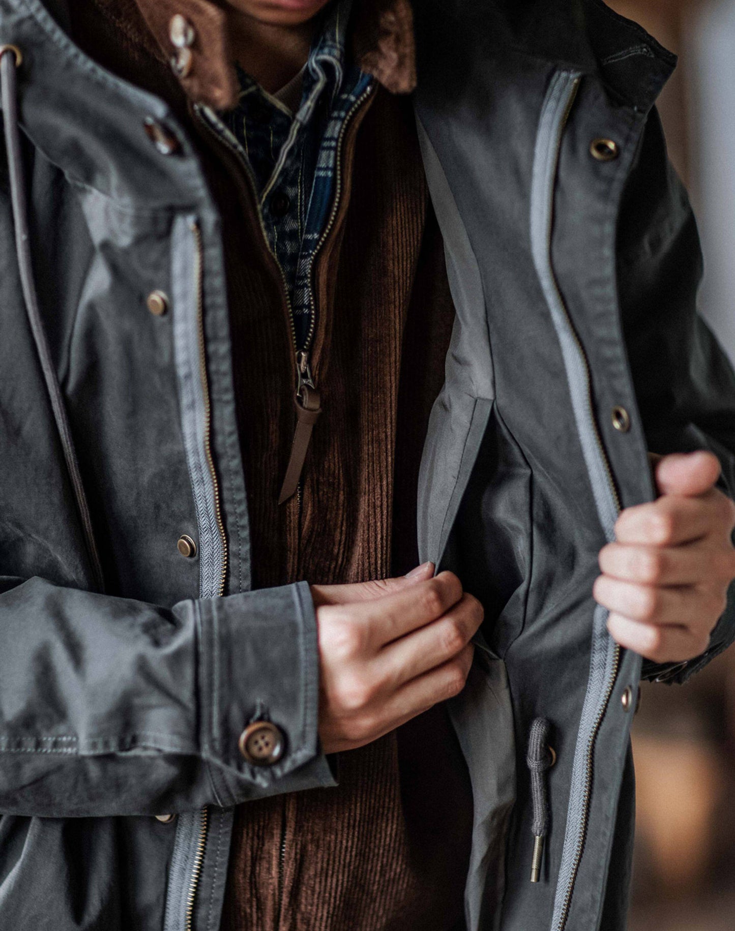 M51 Military Fishtail Parka – American Vintage Mid-Length Trench Coat Men – Japanese vintage | yamalin clothes | Yamalinclothes