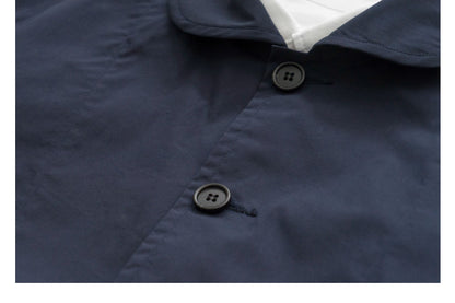 French Workwear Chore Jacket – Japanese Casual Round Neck Overshirt Men – Japanese vintage | yamalin clothes | Yamalinclothes