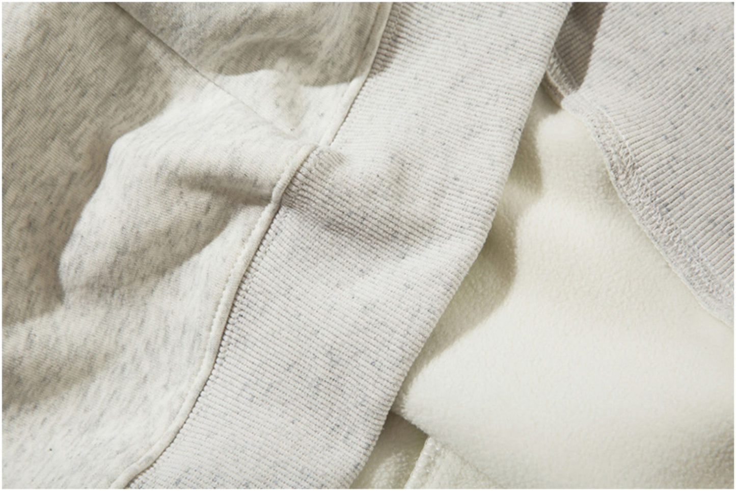 Fuzzy Letter Print Fleece Hoodie – Heavy Oversized Unisex