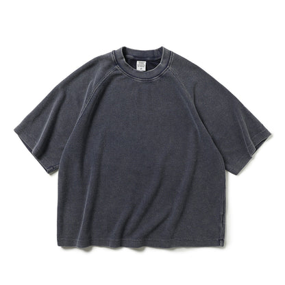 Japanese Waffle Oversized T-Shirt – Retro Distressed Unisex Short Sleeve Summer Tee | Japanese vintage | yamalin clothes | Yamalinclothes