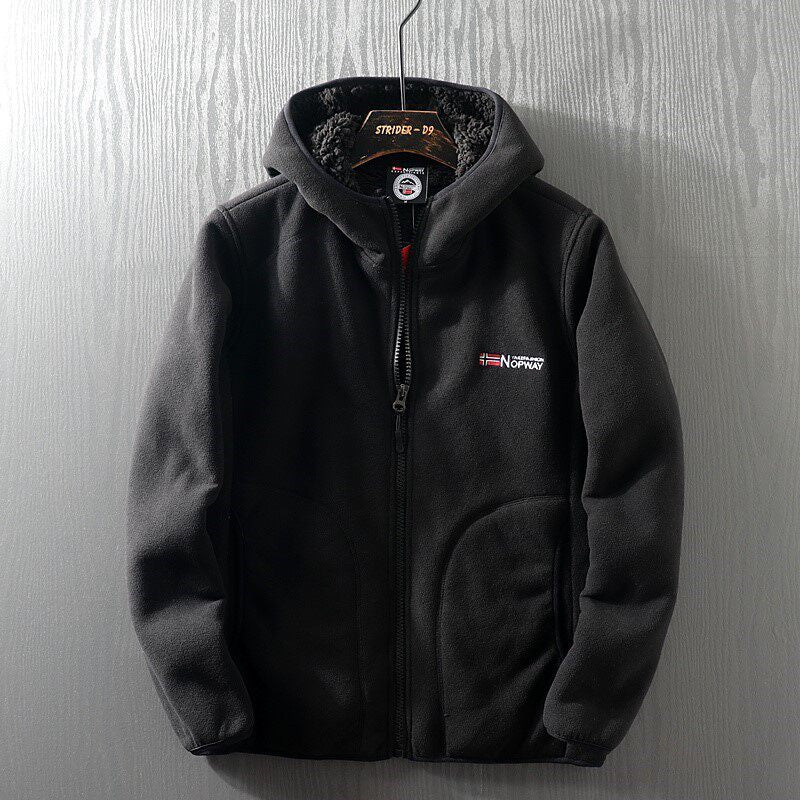 Professional Outdoor Men's Autumn and Winter Fleece-Lined Thickened Polar Fleece Warm Jacket | Japanese vintage | yamalin clothes | Yamalinclothes