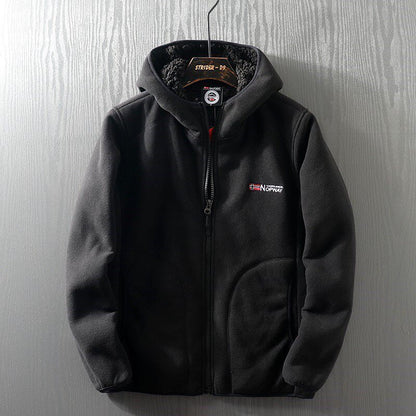 Professional Outdoor Men's Autumn and Winter Fleece-Lined Thickened Polar Fleece Warm Jacket | Japanese vintage | yamalin clothes | Yamalinclothes