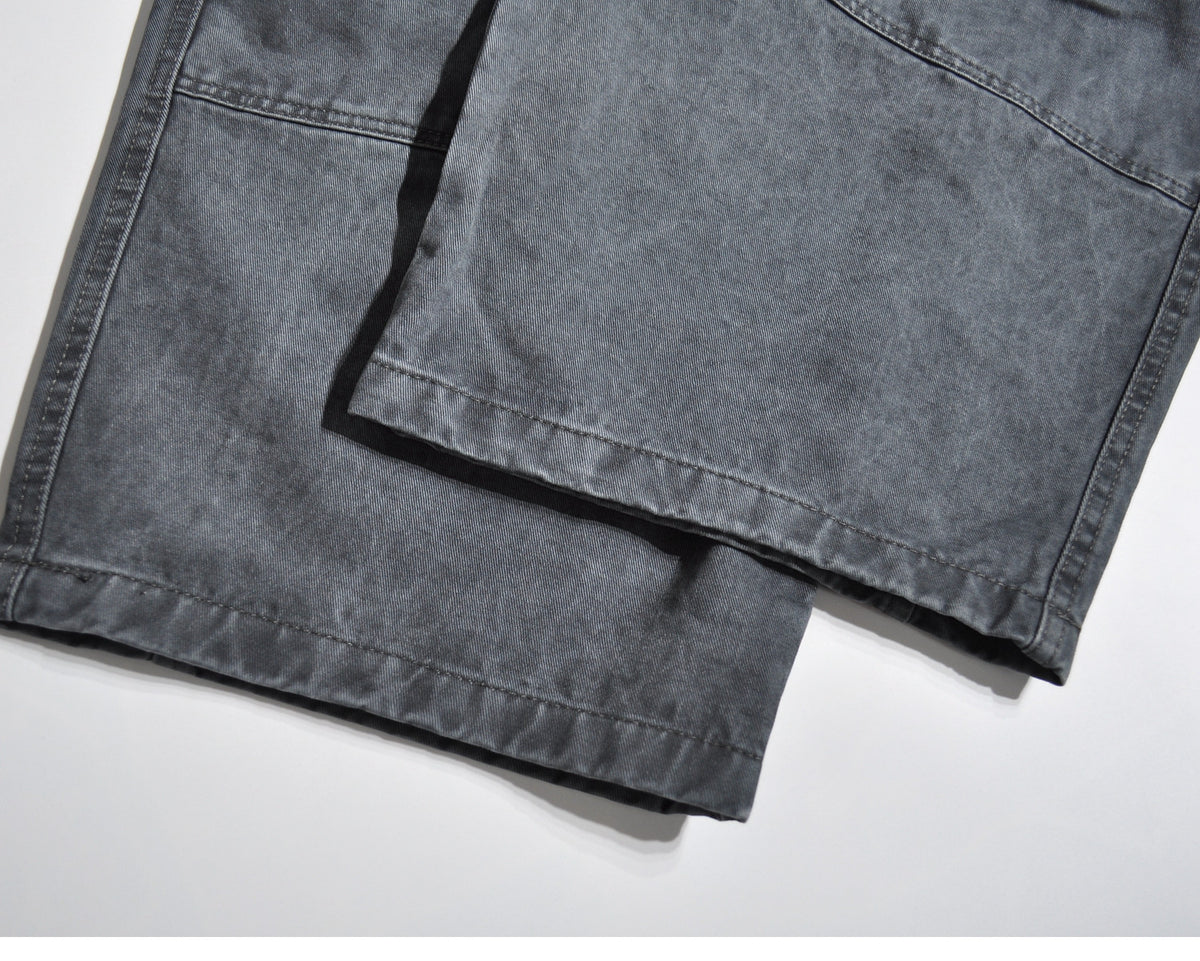 Wide-Leg Cargo Pants – American Vintage Japanese Mountain Loose Unisex