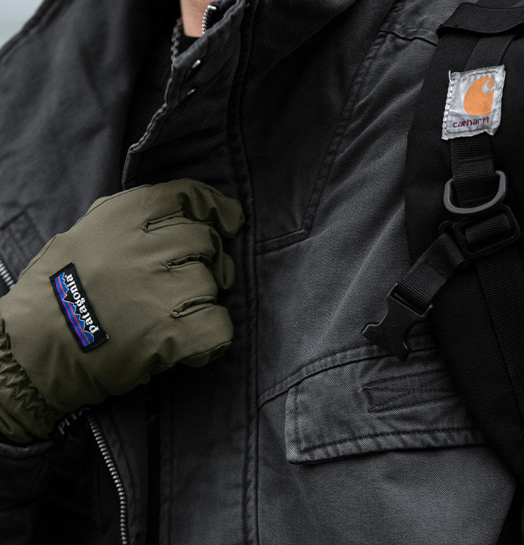 Washed Cargo Flight Jacket – Vintage Drop-Shoulder Oversized Unisex