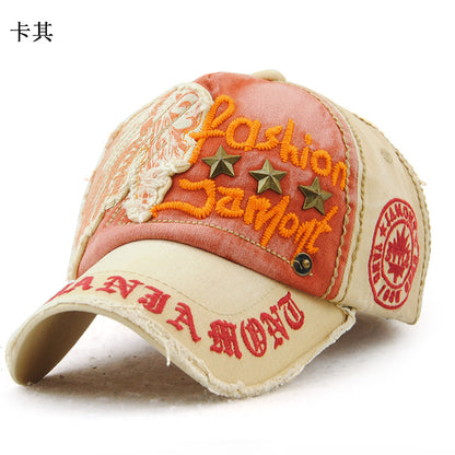 Yangguan Denim Baseball Cap - Pure Cotton Vintage Duckbill Hat (Unisex) – cap | japanese streetwear | vintage workwear | unisex | Yamalinclothes