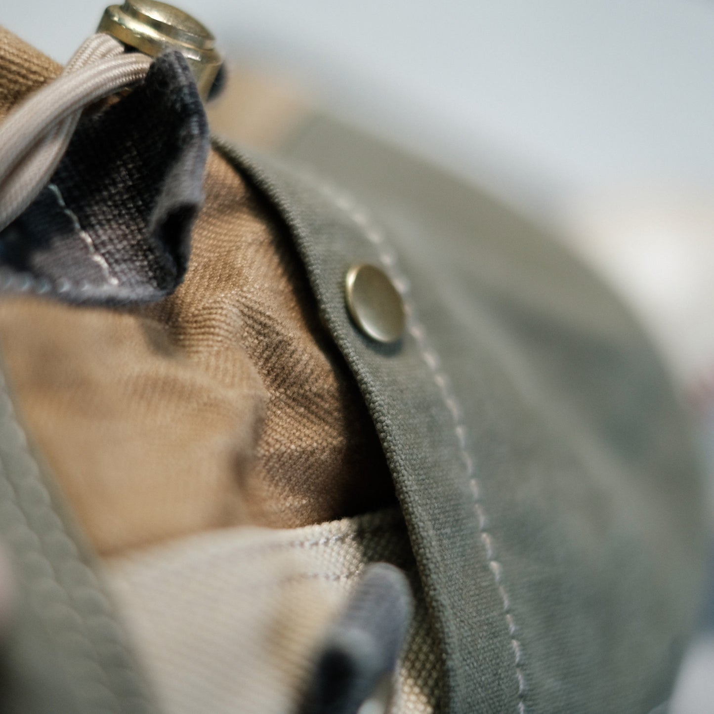 Heavy Military Canvas Patchwork Bucket Bag – Handmade Vintage Crossbody Shoulder Bag | Japanese vintage | yamalin clothes | Yamalinclothes