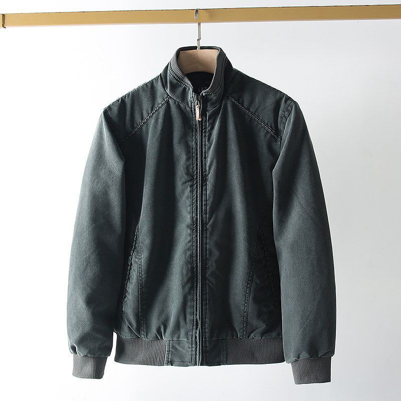 Quilted Stand-Collar Cotton Jacket – Light Warm Oversized Unisex – Japanese vintage | fall outfits 2026 | fall winter outfits | classy winter outfits | lazy comfy outfits | japanese streetwear | vintage workwear | yamalin clothes | Yamalinclothes