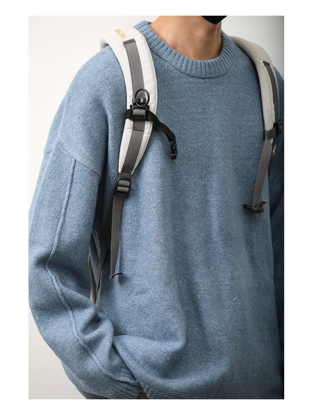 Japanese Crew Neck Knit Sweater – Unisex Base Layer Top – Japanese vintage | yamalin clothes | Yamalinclothes