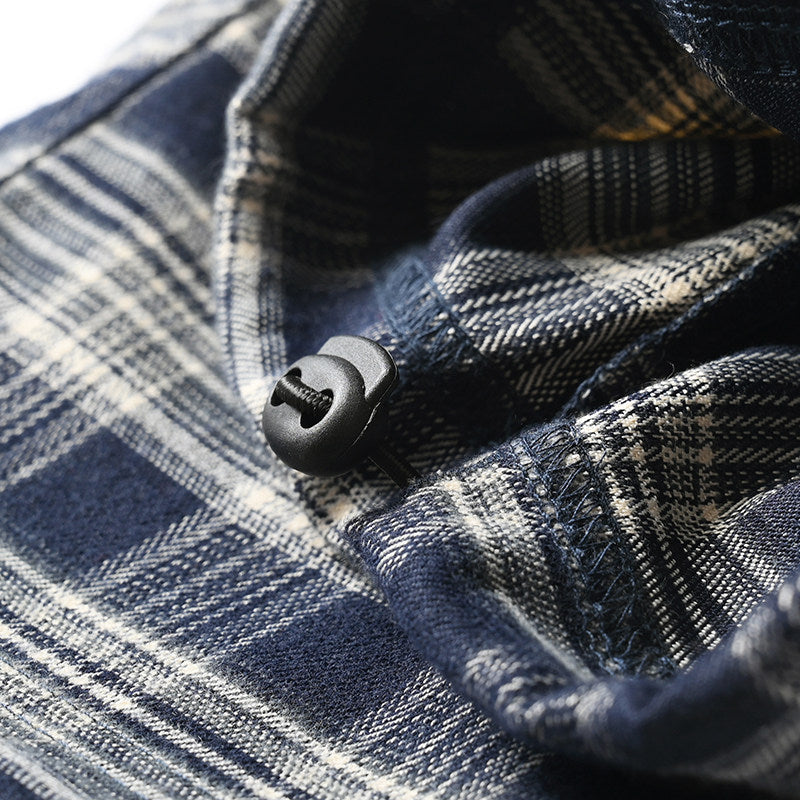 Japanese style retro plaid casual pants, spring/summer thin plaid straight leg tapered harem pants/sports pants – Japanese vintage | yamalin clothes | Yamalinclothes
