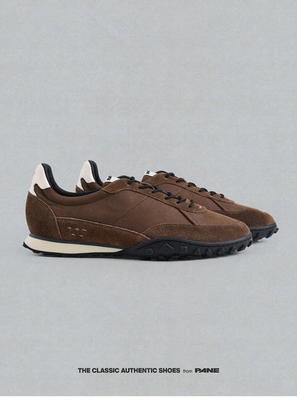 Wind Leap Series-Mudwater Mudwater Muddy Retro Leisure Sports Forrest Forrest Gump Shoes Men's and Women's Brown Spring and Autumn New Style