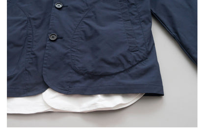 French Workwear Chore Jacket – Japanese Casual Round Neck Overshirt Men – Japanese vintage | yamalin clothes | Yamalinclothes