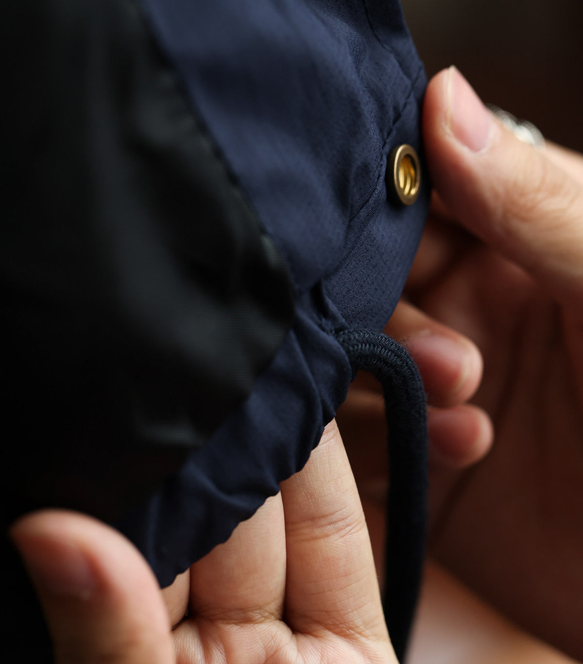 Coach Jacket – Snap Front & Drawstring Hem | Yamalinclothes