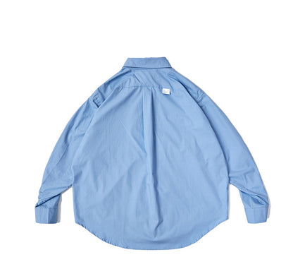 Japanese Retro Outdoor Multi-Pocket Tooling Shirt – Loose Long-Sleeve Unisex Cityboy Top – Japanese vintage | yamalin clothes | Yamalinclothes
