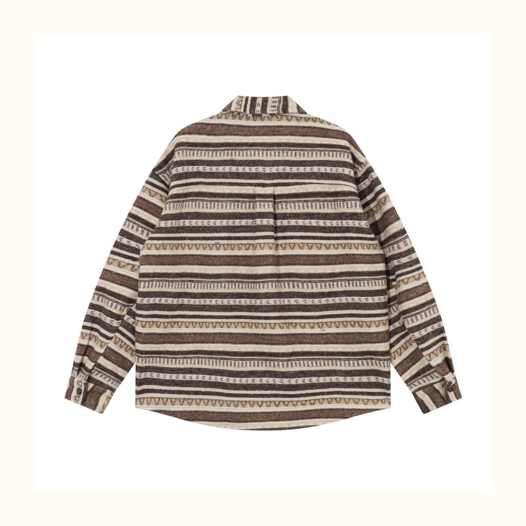 Color-Block Hand-Embroidered Patch Sweater – Women’s Niche Knit Spring Top