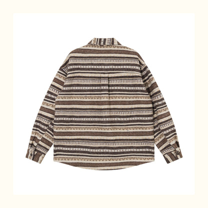 Color-Block Hand-Embroidered Patch Sweater – Women’s Niche Knit Spring Top