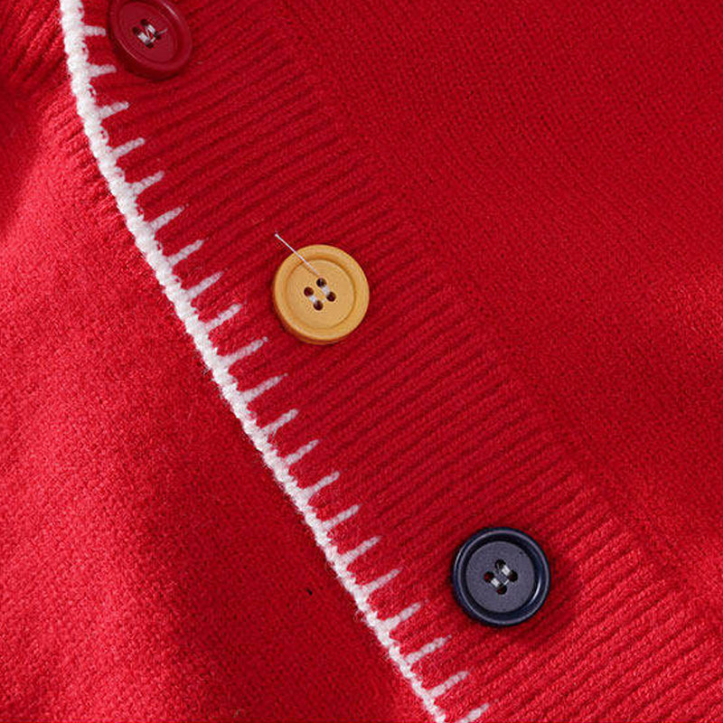 Color-Block Hooded Knit Jacket – Loose Button-Up Men – Japanese vintage | yamalin clothes | Yamalinclothes