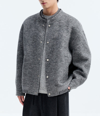 100% Wool Double-Faced Wool Jacket – Japanese Loose Unisex – Coats Jackets | japanese streetwear | vintage workwear | unisex | Yamalinclothes