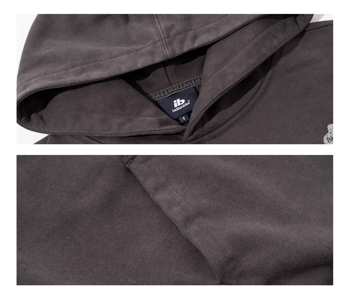 Graphic Hoodie – Washed Finish & Symbol Prints | Yamalinclothes