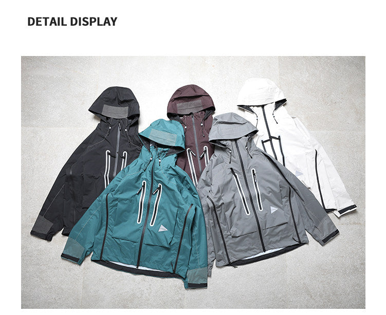 Japanese Outdoor 24SS Pertex Windproof Waterproof Casual Full Laminated 5-Color Jacket – Japanese vintage | yamalin clothes | Yamalinclothes
