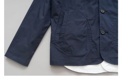 French Workwear Chore Jacket – Japanese Casual Round Neck Overshirt Men – Japanese vintage | yamalin clothes | Yamalinclothes