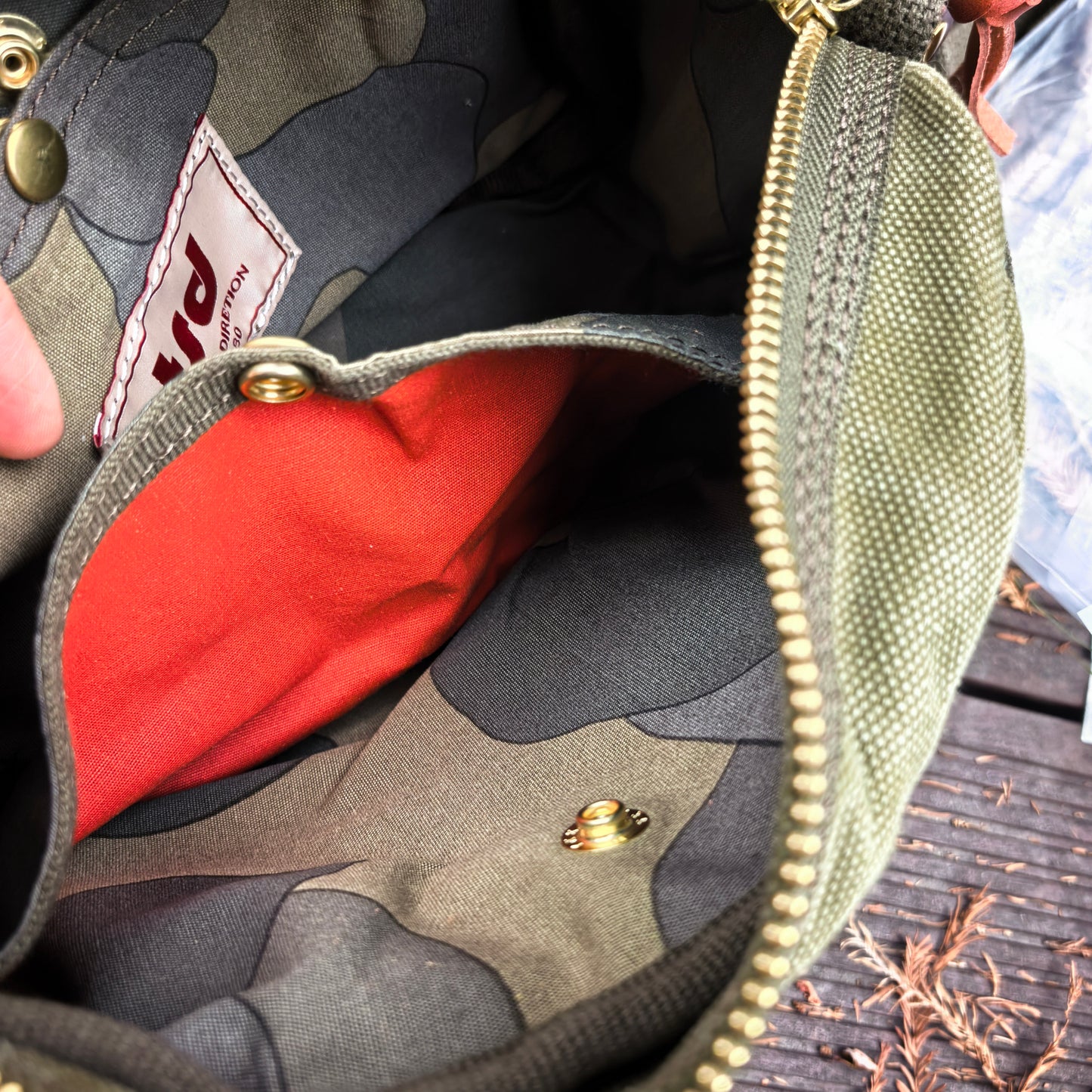 Vintage Military Canvas Crossbody Bag – Heavyweight Chest Waist Bag – Japanese vintage | yamalin clothes | Yamalinclothes
